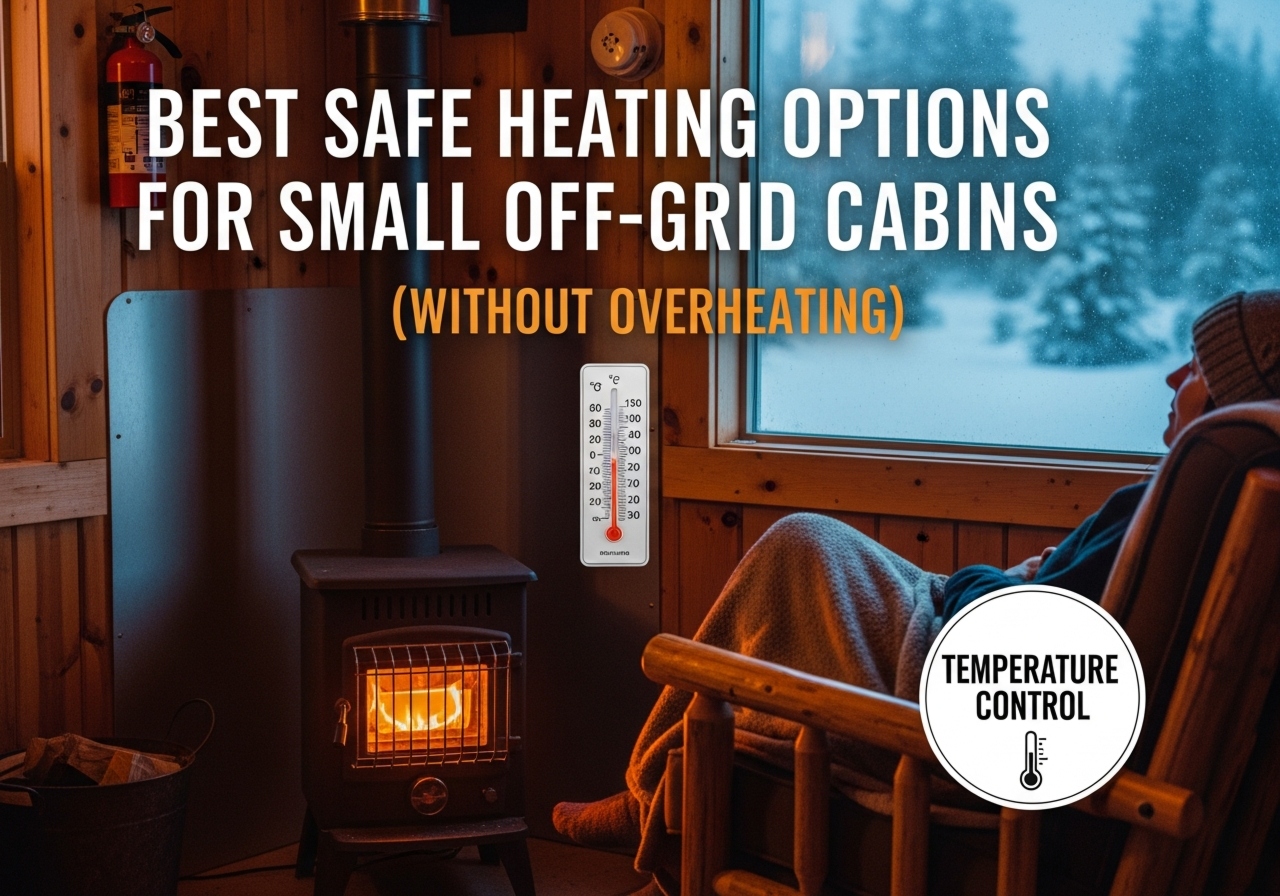 Safe Heating for Small Off-Grid Cabins: Best Options