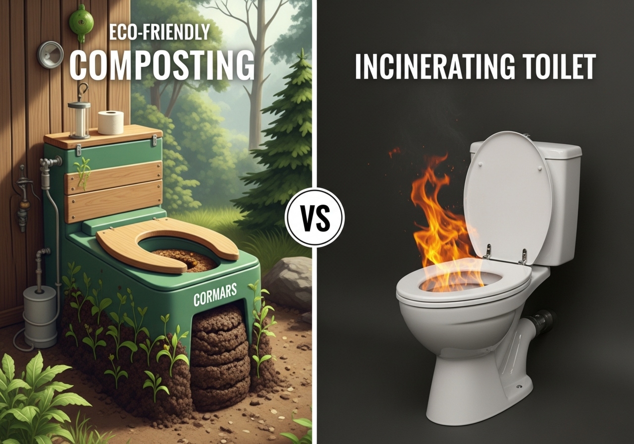 Composting vs Incinerating Toilets: Which Is Better Off-Grid?