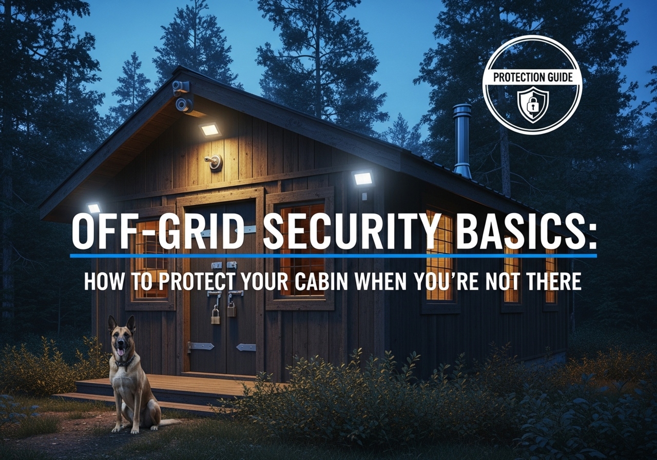 How to Secure Your Off-Grid Cabin: Complete Protection Guide