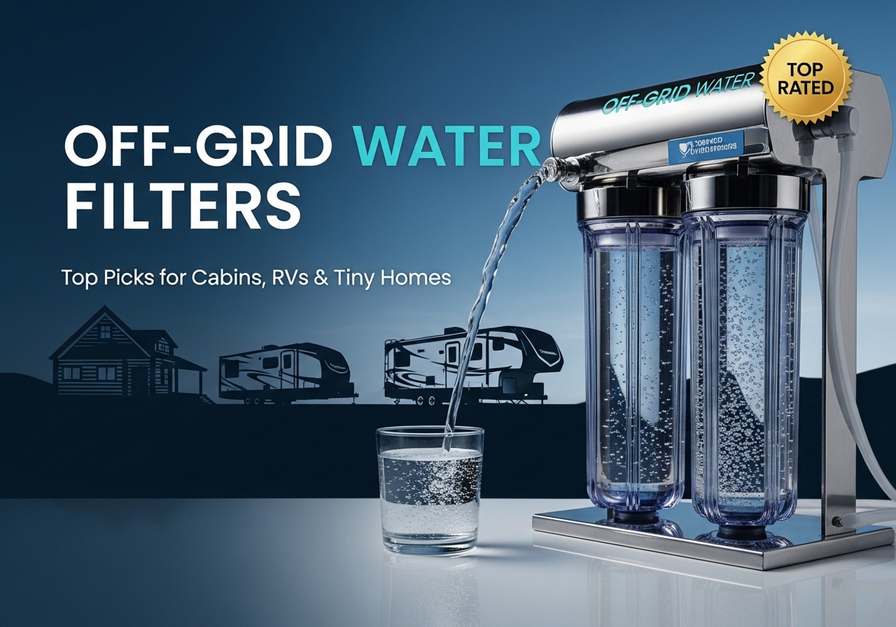 Off-Grid Water Filters: Top Picks for Cabins, RVs & Tiny Homes