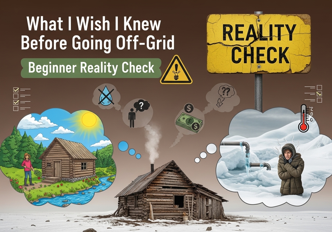 What I Wish I Knew Before Going Off-Grid: Beginner Reality Check