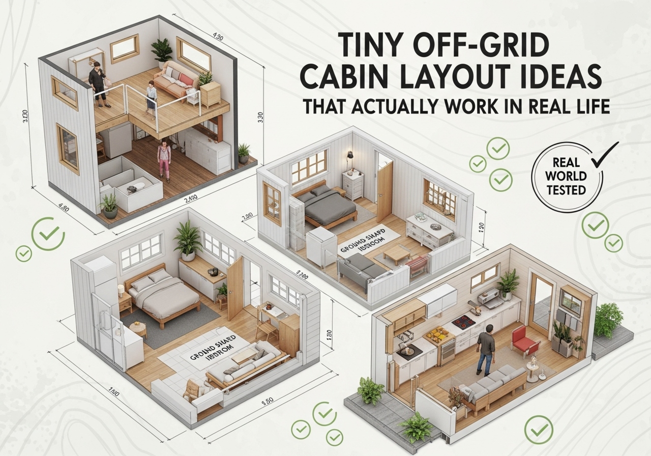 Tiny Off‑Grid Cabin Layout Ideas That Actually Work In Real Life