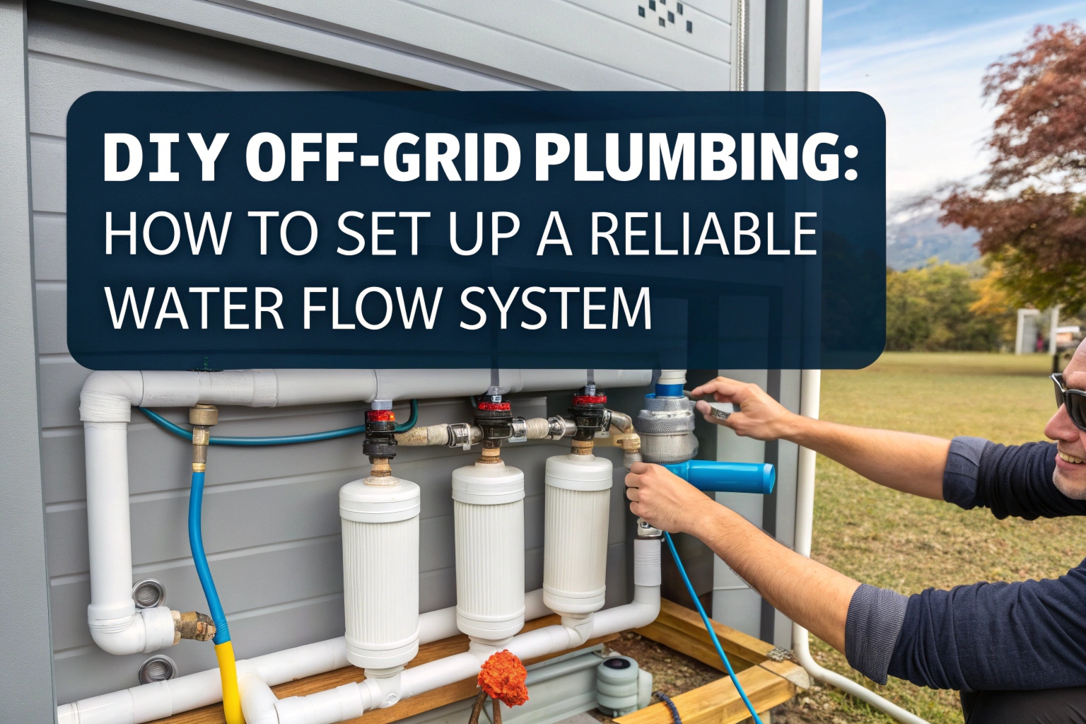 DIY Off‑Grid Plumbing: How To Set Up A Reliable Water Flow System