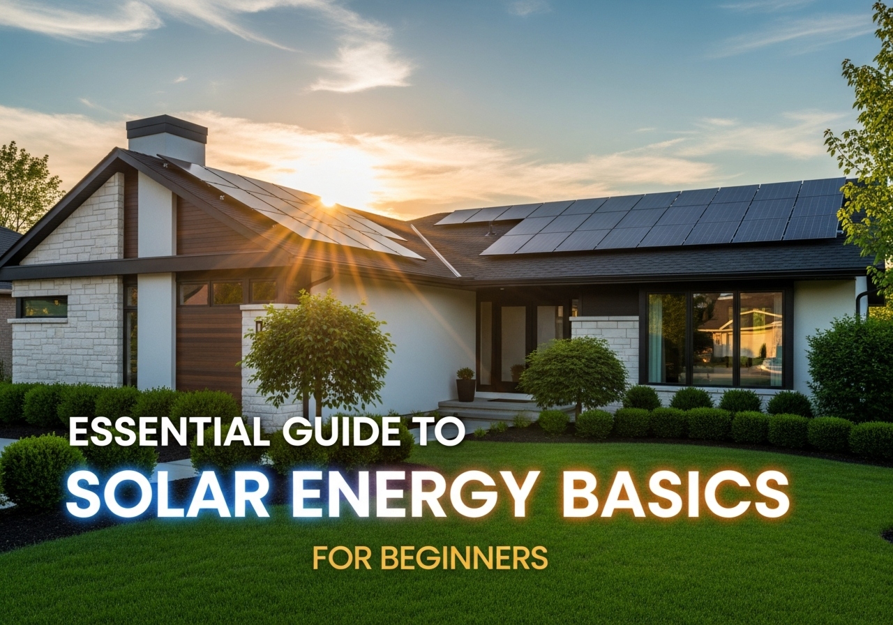Essential Guide To Solar Energy Basics For Beginners
