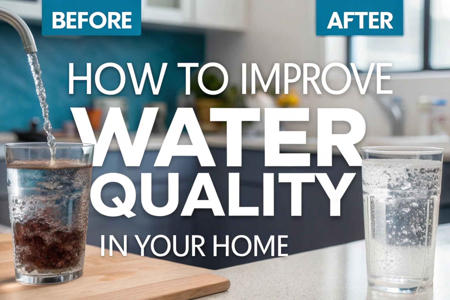 How To Improve Water Quality In Your Home