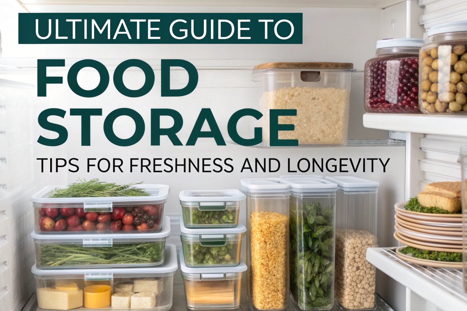 Ultimate Guide To Food Storage: Tips For Freshness And Longevity