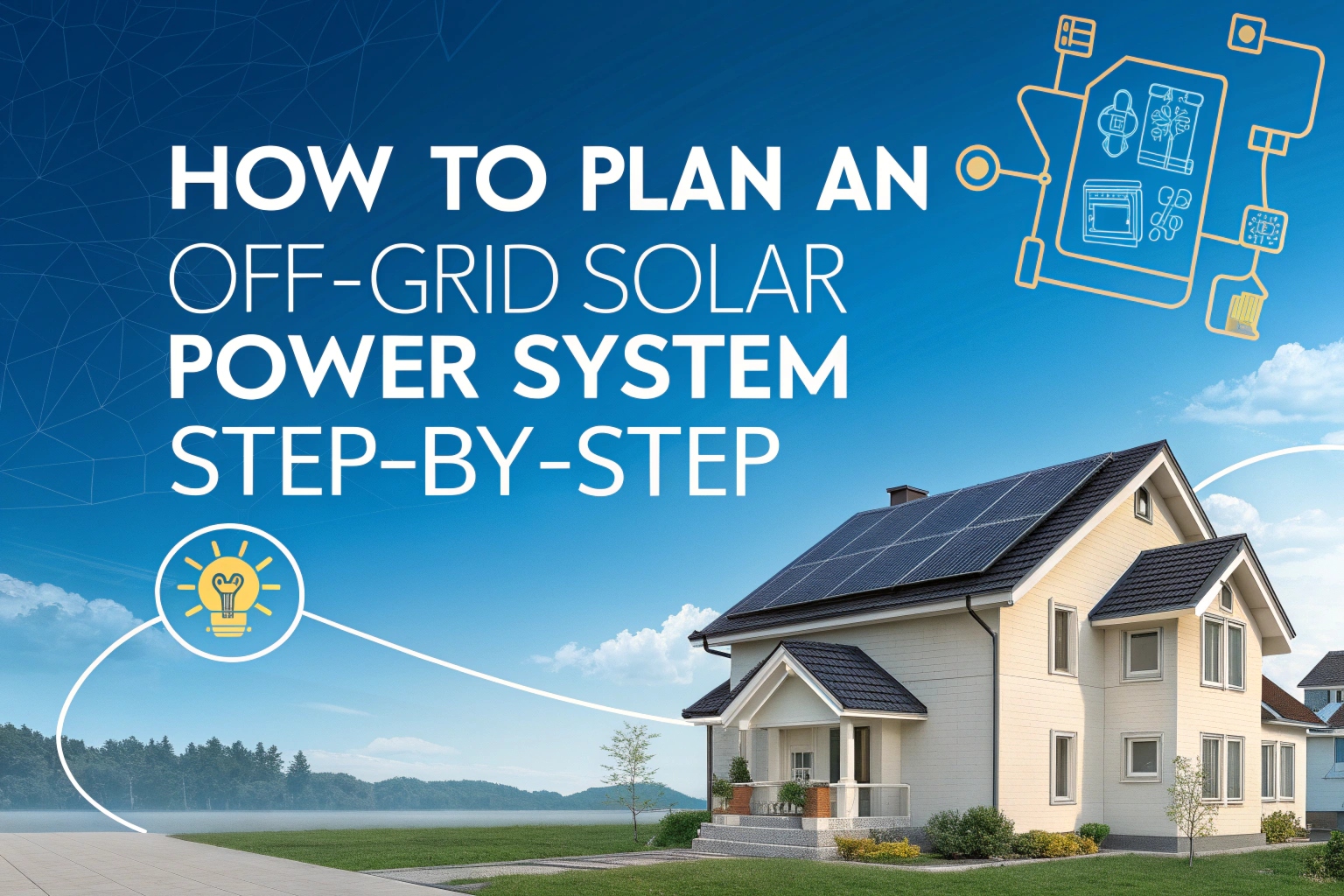 How To Plan An Off‑Grid Solar Power System Step‑by‑Step
