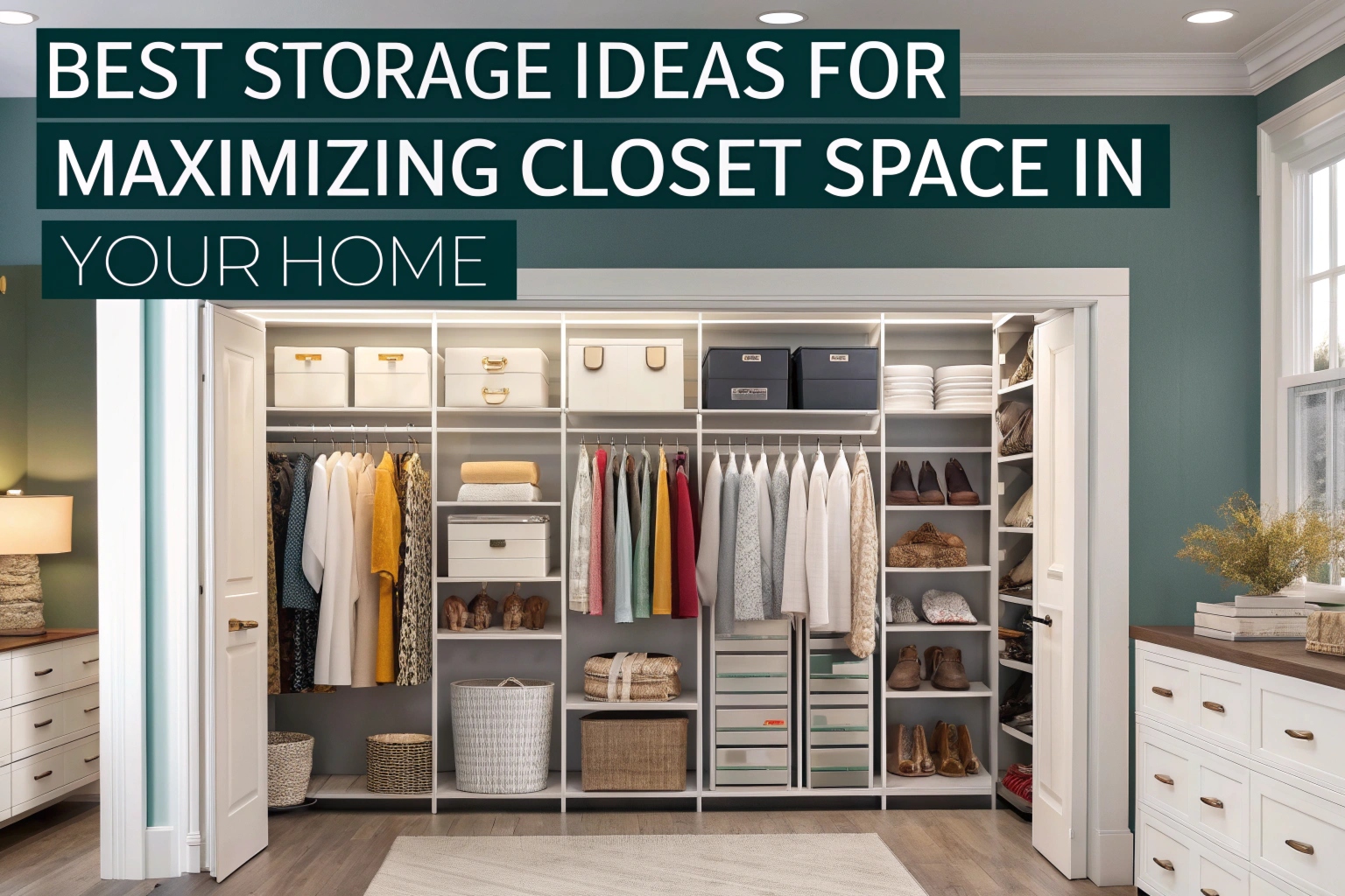 Best Storage Ideas For Maximizing Closet Space In Your Home